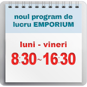 Noul program de lucru Emporium Noul program de lucru Emporium