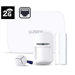 U-Prox MP S : Kit sistem de alarmă fără fir cu comunicator GSM G2 + Ethernet (RJ45)