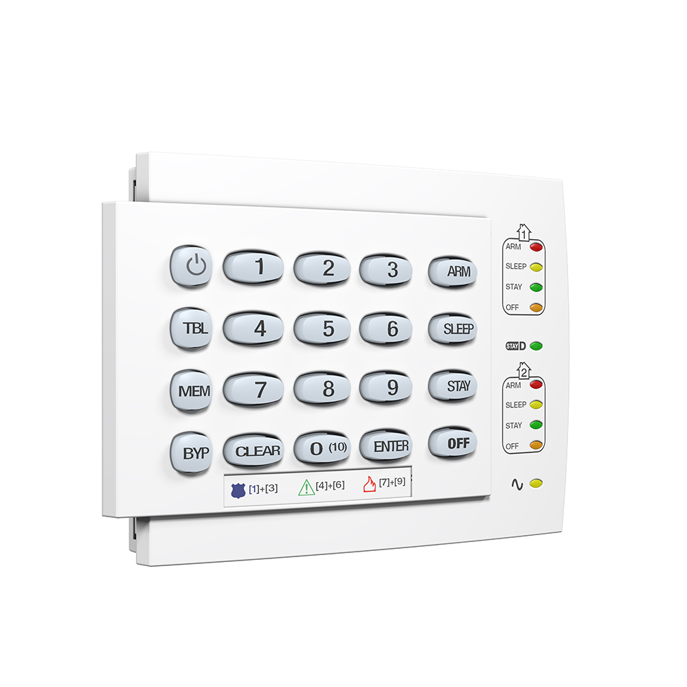 K10H: Tastatura LED, 10 zone, pe fir, orizontala - imagine 2