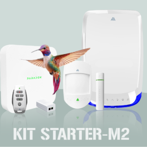 Kit M2: Kit starter cu sirena wireless de exterior