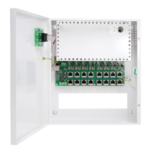 POE 084832: Sursa de alimentare PoE in comutatie, cu iesiri multiple, pentru 8 camere IP-PoE