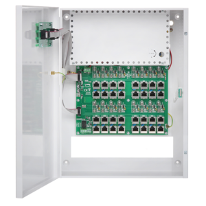 POE 164864: Sursa de alimentare PoE in comutatie, cu iesiri multiple, pentru 16 camere IP-PoE