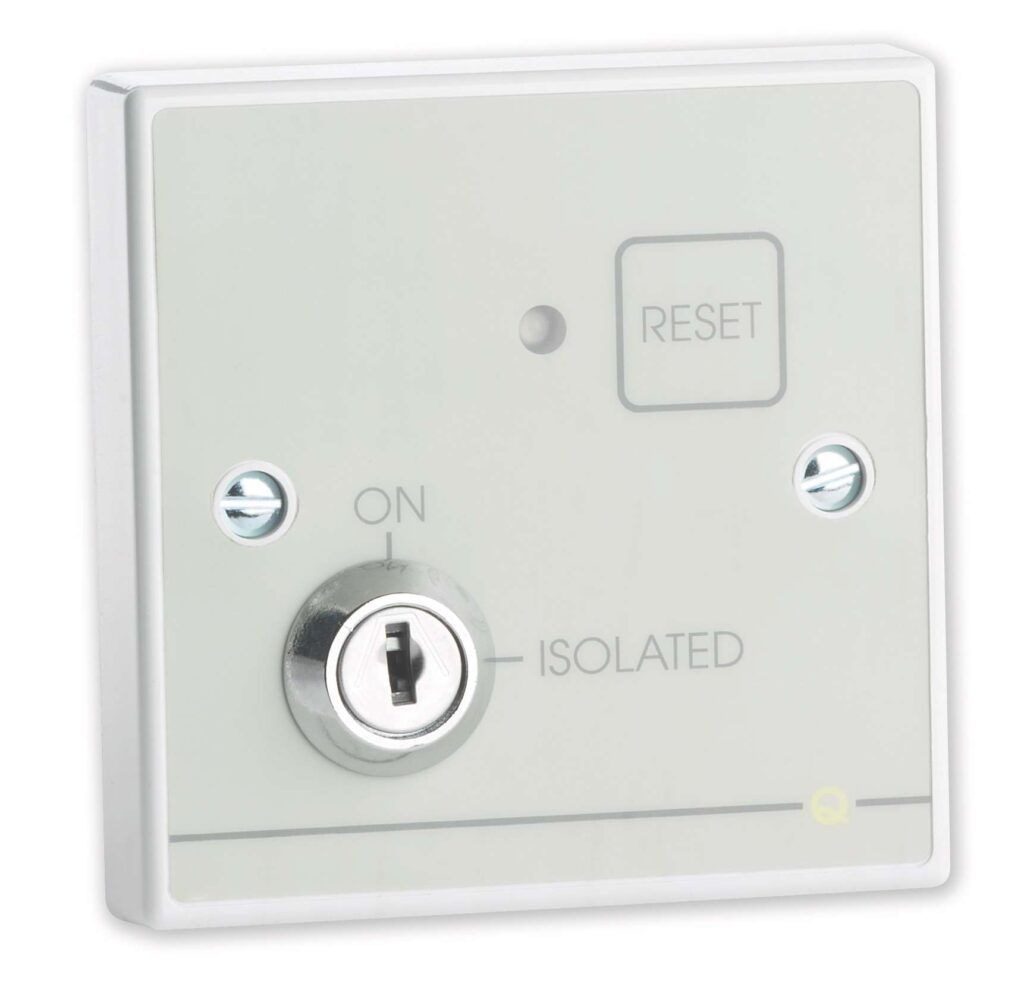 QT604: Punct de monitorizare Quantec cu buton de resetare