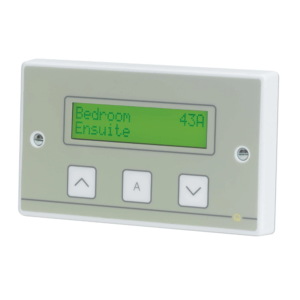 QT608C: Quantec afisaj pentru coridor, cu butoane de control