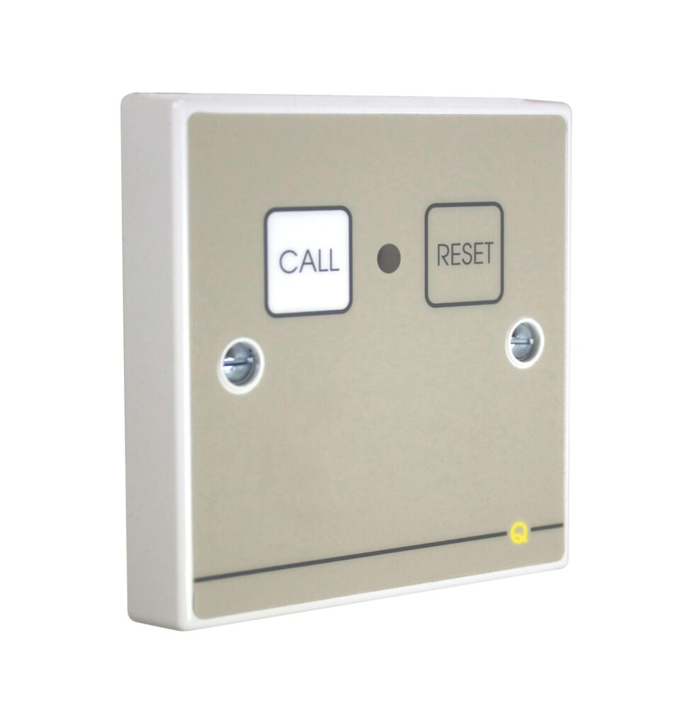 QT609: buton de apel cu reset