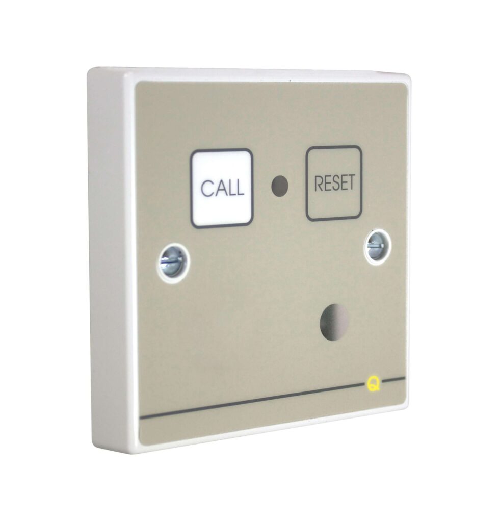 QT609R: buton de apel cu IR si reset