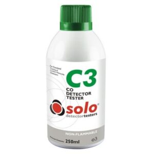 SOLO C3: Mini-Canistra gaz comprimat 250ml - pentru testarea detectorilor CO