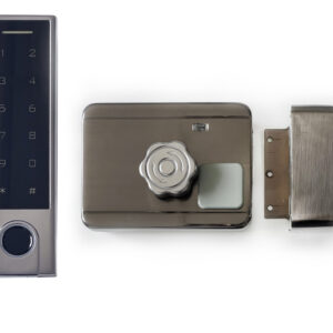 D6-W : Yala wireless cu amprenta, PIN/Card EM & telecomanda, tastatura IP65 si incuietoare IP44