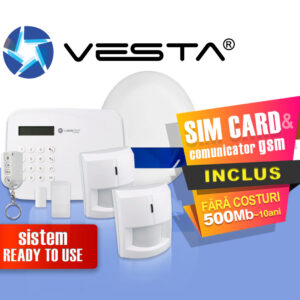 Kit Battery 2G: Smart Security VESTA cu functii de automatizare