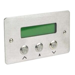 SPE0614000: Quantec afisaj coridor, inox , cu butoane de control