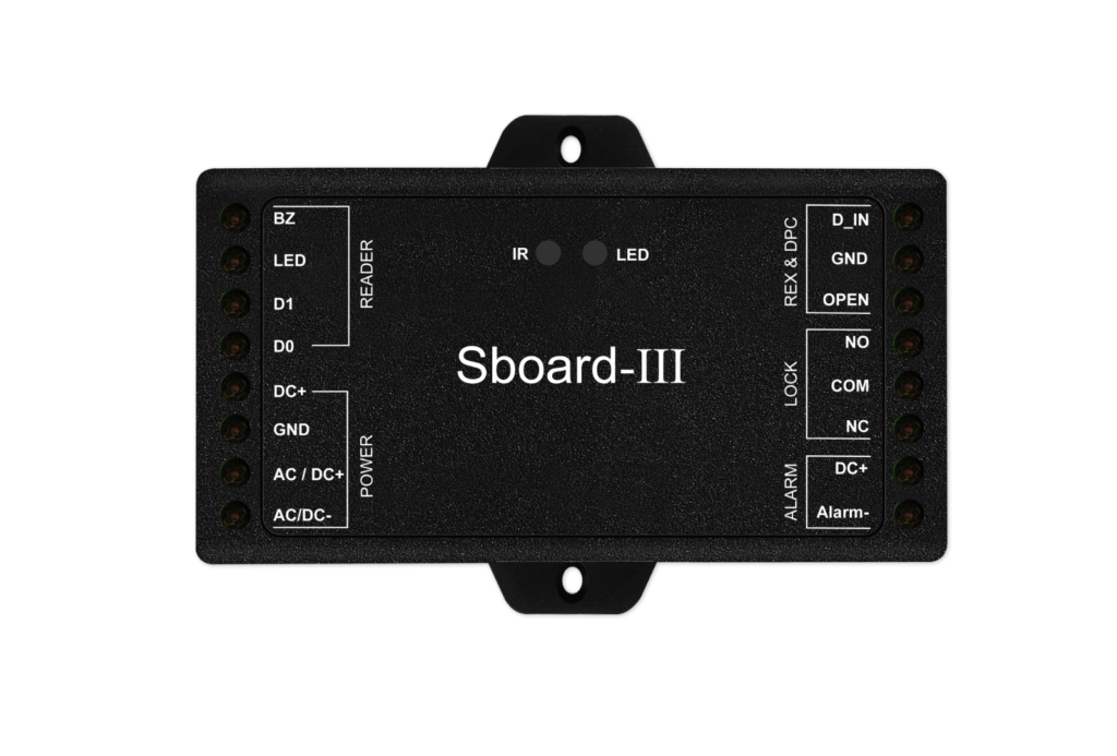 Mini controler standalone pentru o usa: Sboard III