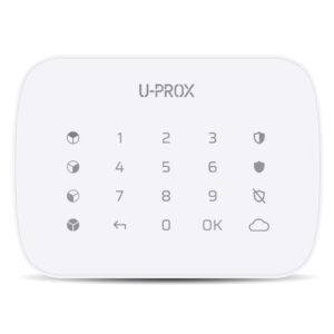 U-Prox Keypad G4 : Tastatură TOUCH wireless, 4 partitii