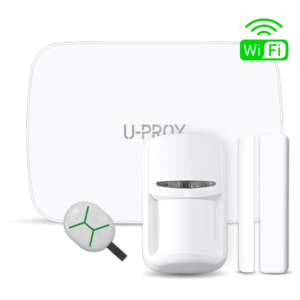 U-Prox MPX L KF: Kit sistem de alarmă fără fir cu comunicator 2xSIM 2G&4G și WiFi